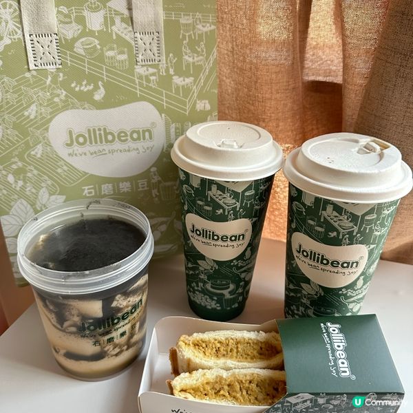 最近開咗幾間分店嘅石磨樂豆 Jollibean,來自新加坡,...