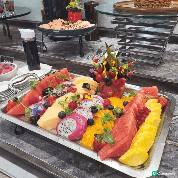 灣仔六國酒店Le Menu西餐廳推出節日版「果漾花語下午茶自...