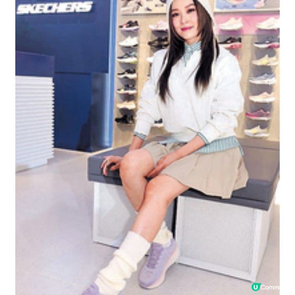 李佳芯演繹SKECHERS全新系列 健步行2025香港站