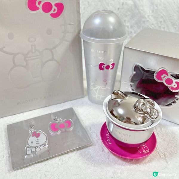 喜茶 x Hello Kitty 聯乘新品❤️