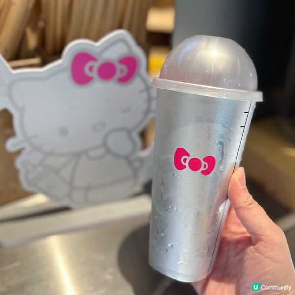 喜茶 x Hello Kitty 聯乘新品❤️