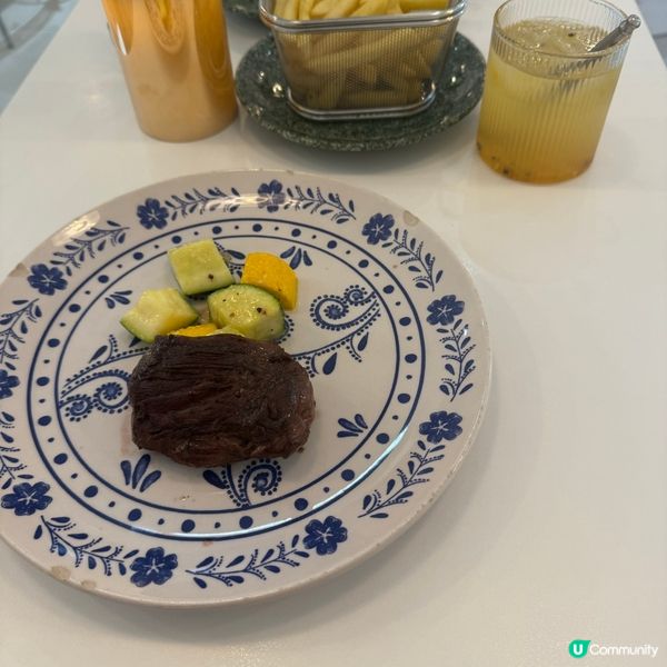 300元120分鐘任食阿根廷牛扒+薯條 性價比不錯