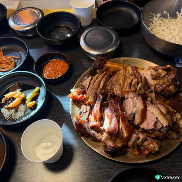 韓國🇰🇷食韓國豬手～