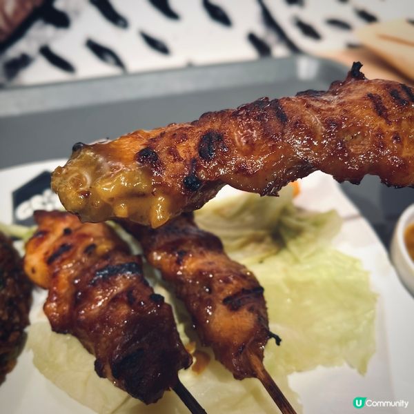 蘭桂坊宵夜之選🔥 泰式串燒飯套餐$66起