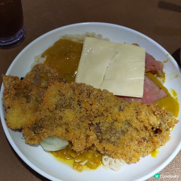 觀塘必食隱世工廈餐廳🔥超邪惡吉列牛扒芝士撈公仔麵🤤💜