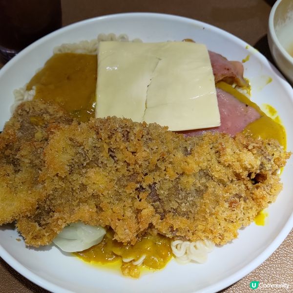 觀塘必食隱世工廈餐廳🔥超邪惡吉列牛扒芝士撈公仔麵🤤💜