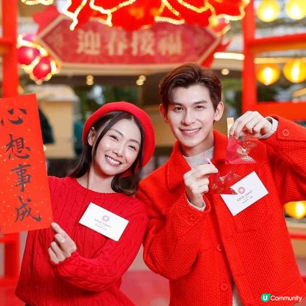 黃金海岸新春呈獻「魚躍龍門 百福具臻」彩燈會 