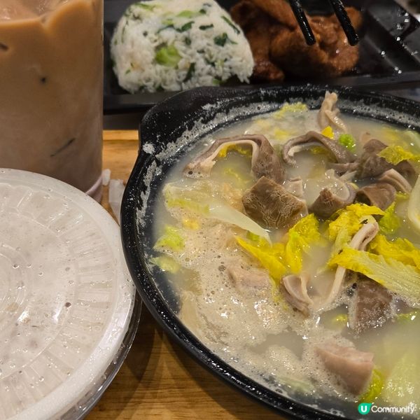 至愛胡椒鹹菜豬肚飯＆上海蜜汁豬扒菜飯