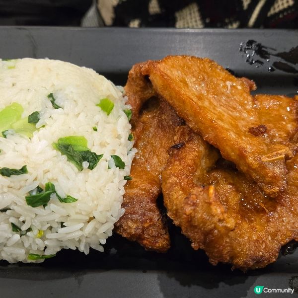 至愛胡椒鹹菜豬肚飯＆上海蜜汁豬扒菜飯