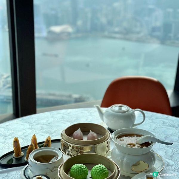 超抵推介❣️ICC維港靚海景•午巿點心半價😍