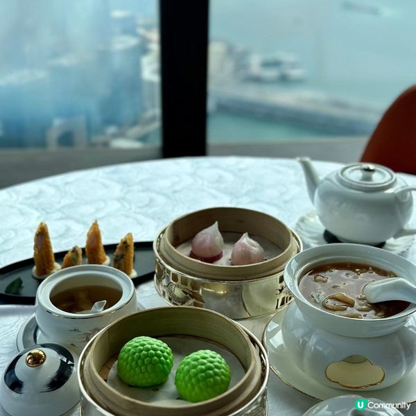 超抵推介❣️ICC維港靚海景•午巿點心半價😍