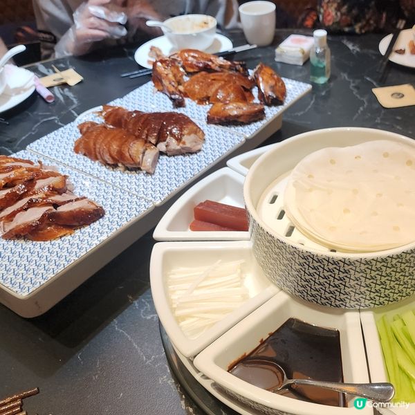 深圳國貿必食！羲和臻品北京烤鴨🦆 7人9碟抵食到爆！