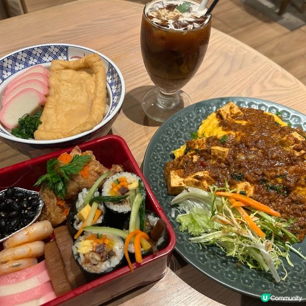 🤤 新春限定麻婆豆腐和牛蛋包飯，絕配