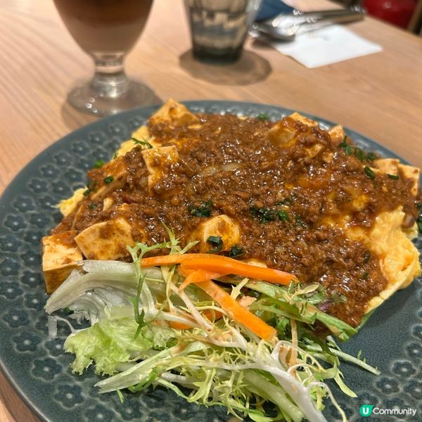 🤤 新春限定麻婆豆腐和牛蛋包飯，絕配