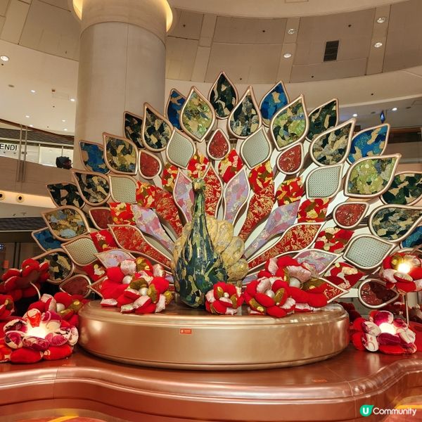 圓方🦚孔雀主題打卡點