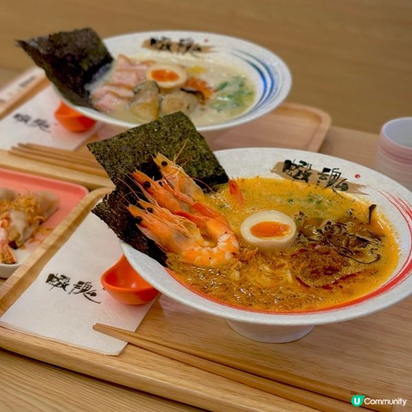 蝦魂拉麵🍜 正到爆！😋
