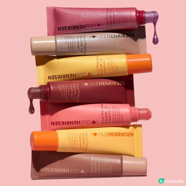 新品推介 | OLE HENRIKSEN 全新閃漾胜肽豐盈保濕護唇精華