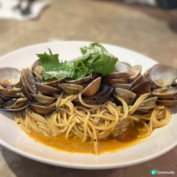 台中逢甲必食 ✨超級爆炸蛤蜊意粉🤤