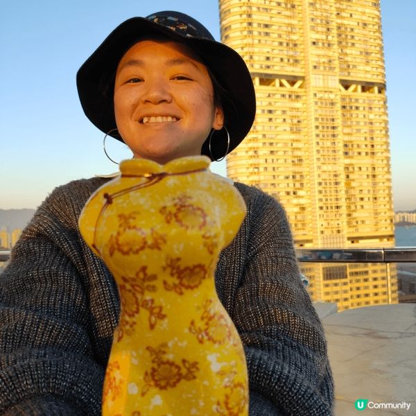 位於isquare 30樓南海一號內嘅eye bar, 下午...