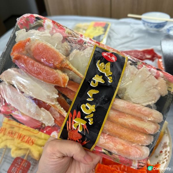 加拿大松葉蟹腳🦀 鮮甜美味！😋