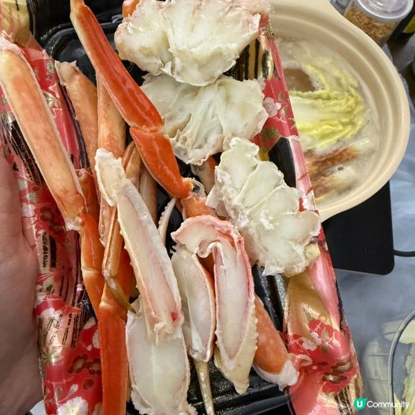 加拿大松葉蟹腳🦀 鮮甜美味！😋