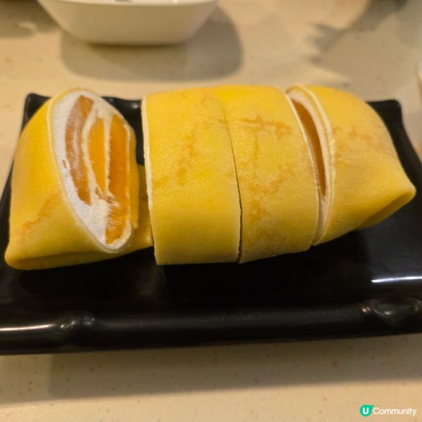 芒果班戟，新鮮