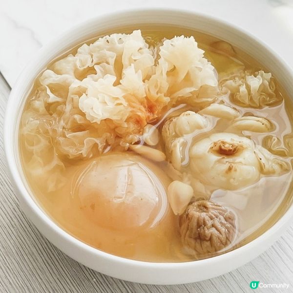  蘋果百合雪耳湯