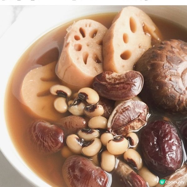 蓮藕眉豆花豆湯
