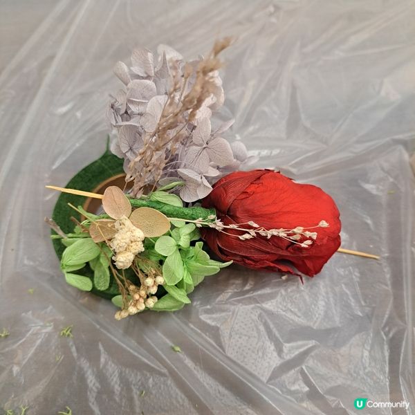 #情人節永生花燈箱🌹🫶