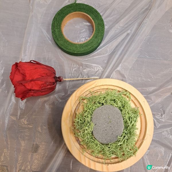 #情人節永生花燈箱🌹🫶