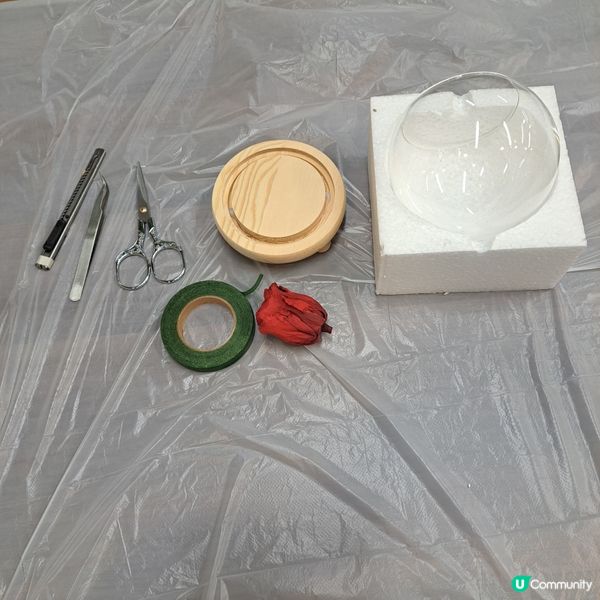 #情人節永生花燈箱🌹🫶