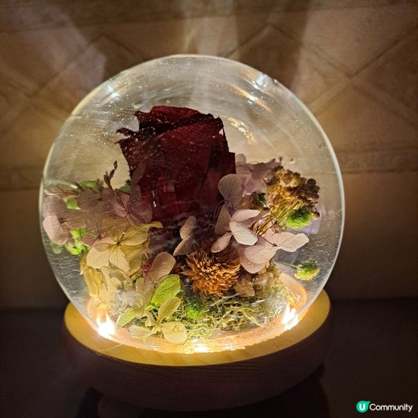 #情人節永生花燈箱🌹🫶