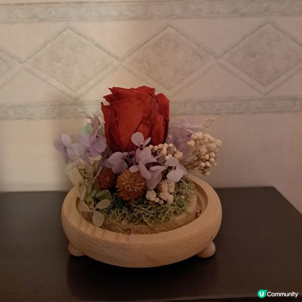 #情人節永生花燈箱🌹🫶