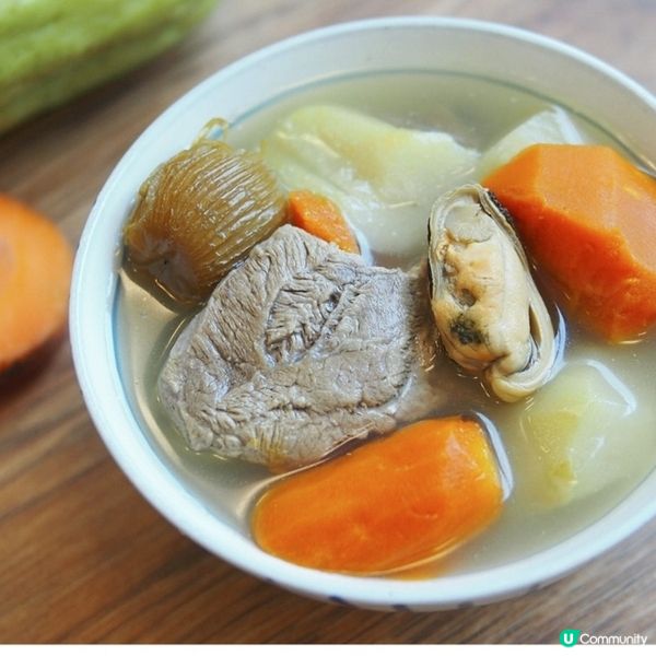 合掌瓜紅蘿蔔湯