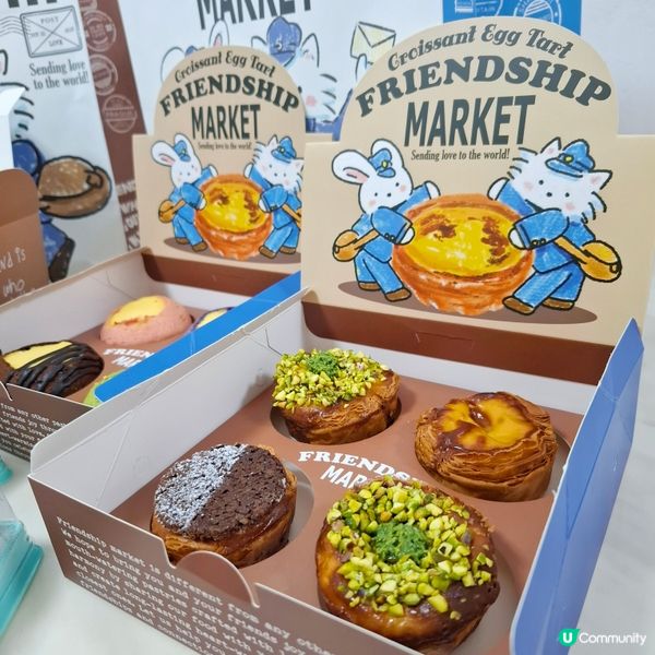 人氣千層酥皮撻、麻糬QQ、糯米糍，每款都好正