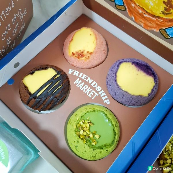 人氣千層酥皮撻、麻糬QQ、糯米糍，每款都好正