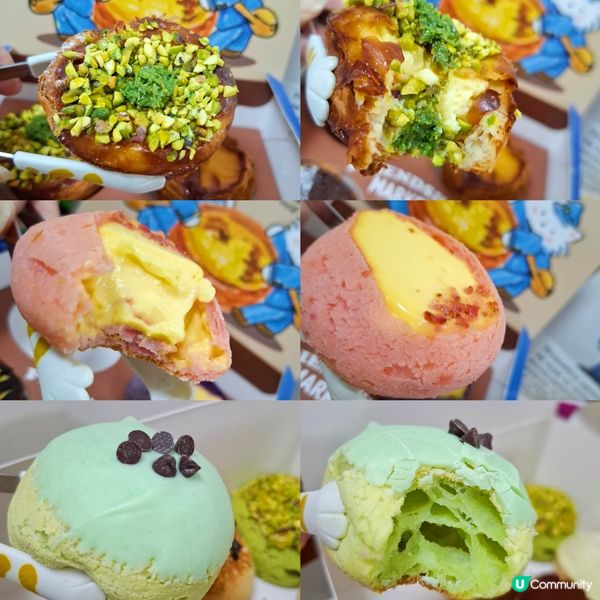 人氣千層酥皮撻、麻糬QQ、糯米糍，每款都好正