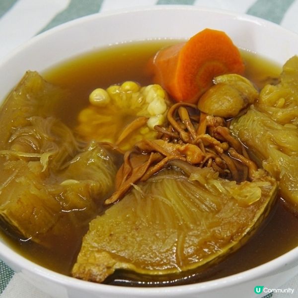 魚翅瓜蟲草花湯