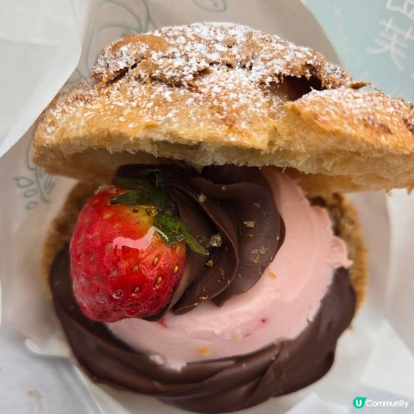 西樹泡芙新製品~甜蜜之戀🍓🍮