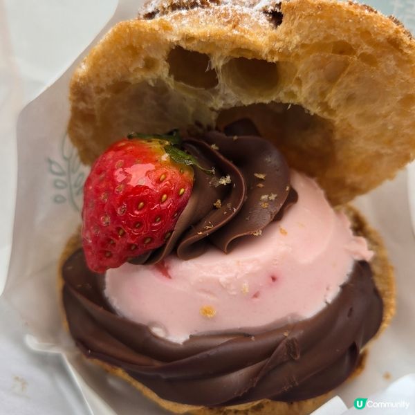 西樹泡芙新製品~甜蜜之戀🍓🍮