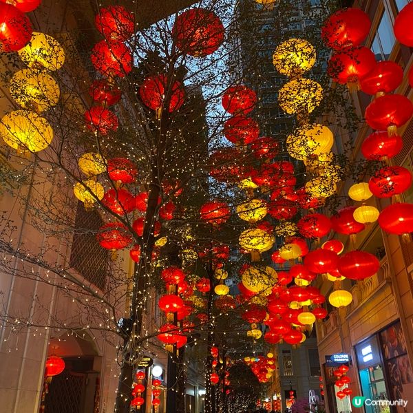 ## 利東街燈籠海🏮  情人節後依然浪漫🥰