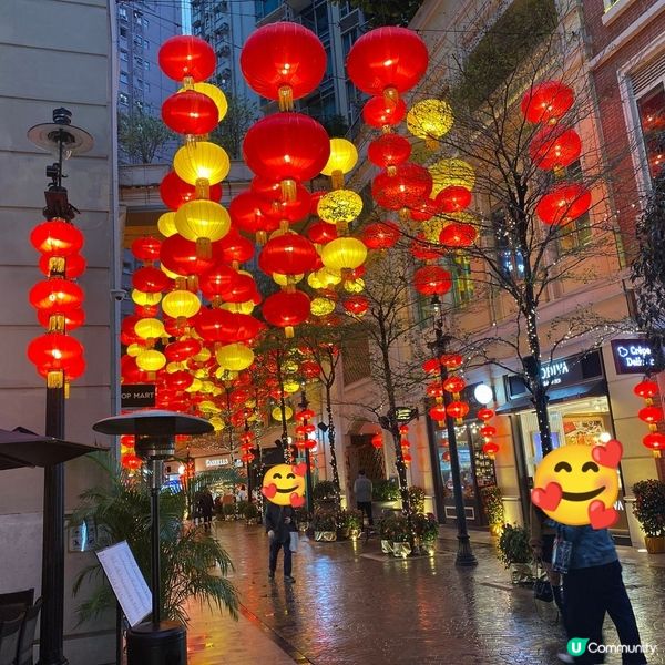 ## 利東街燈籠海🏮  情人節後依然浪漫🥰