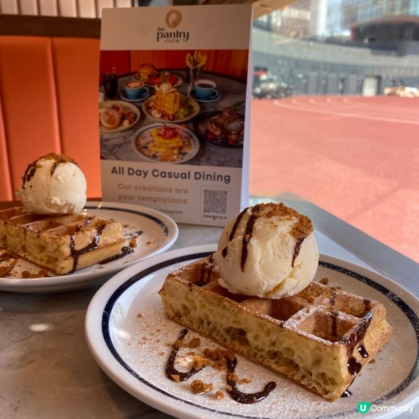 望住最新落成嘅啟德運動場🏟️一邊嘆美食😋