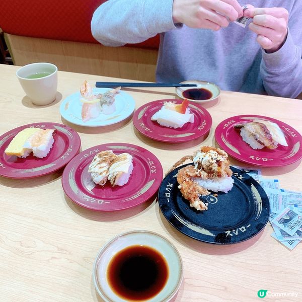 壽司郎焙茶卷超好食！應該要改名做甜品郎！蟹祭好好食！