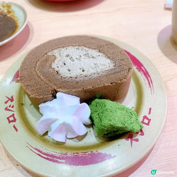 壽司郎焙茶卷超好食！應該要改名做甜品郎！蟹祭好好食！