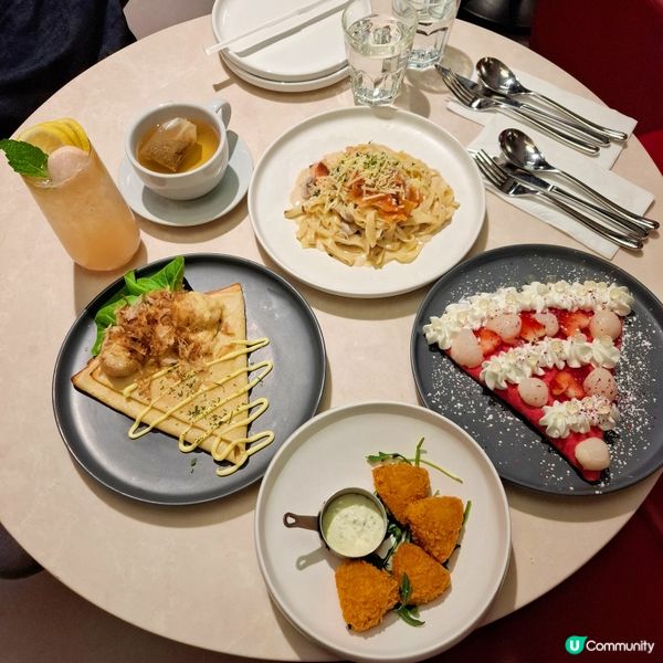 置身玻璃屋，歎爆餡可麗餅