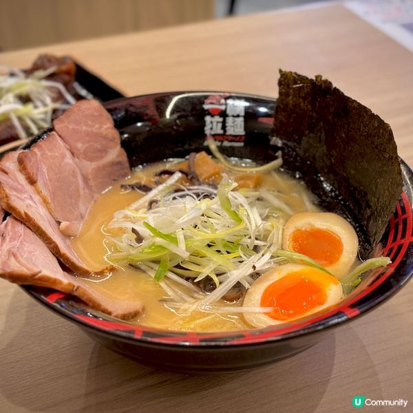 將軍澳新開平價拉麵🍜  一橋拉麵試食報告！
