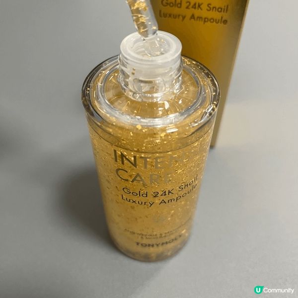 冬天天氣乾燥，TONYMOLY嘅蝸牛全效修護24K純金尊貴營...