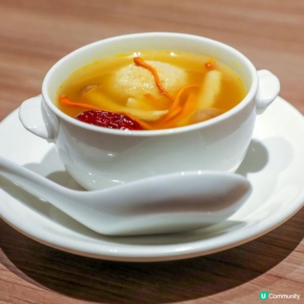 羊肚菌蟲草花湯

