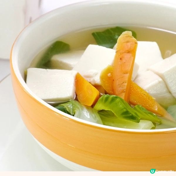 菠菜豆腐湯